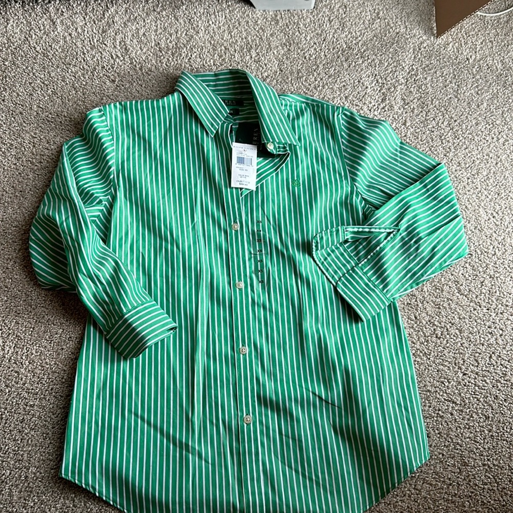 NWT Ralph Lauren button up